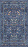 Vintage Dark Blue 3x5 Area Rugs