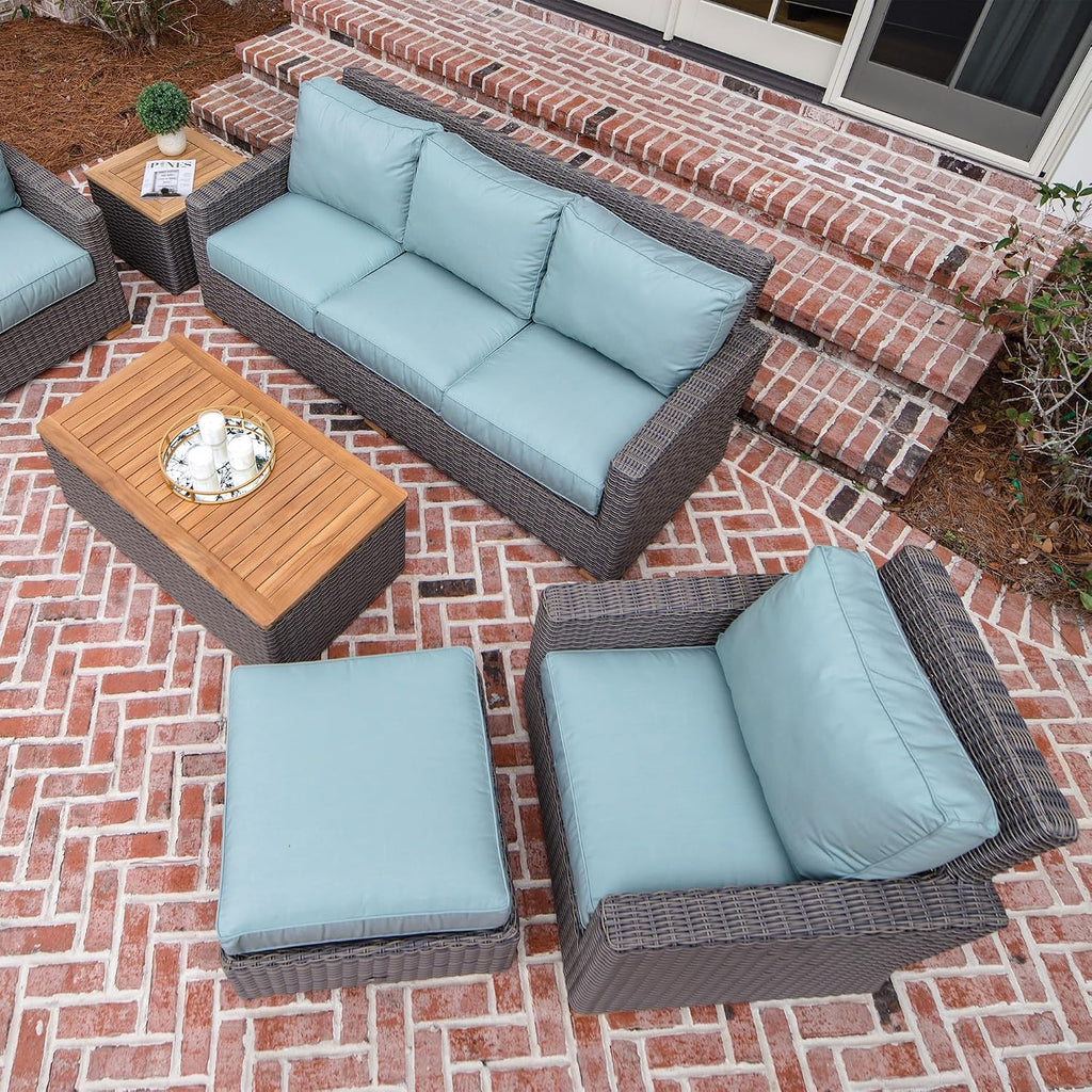 Sanibel Deep Seating Wicker Sofa, Frame Only (SBS3FO)