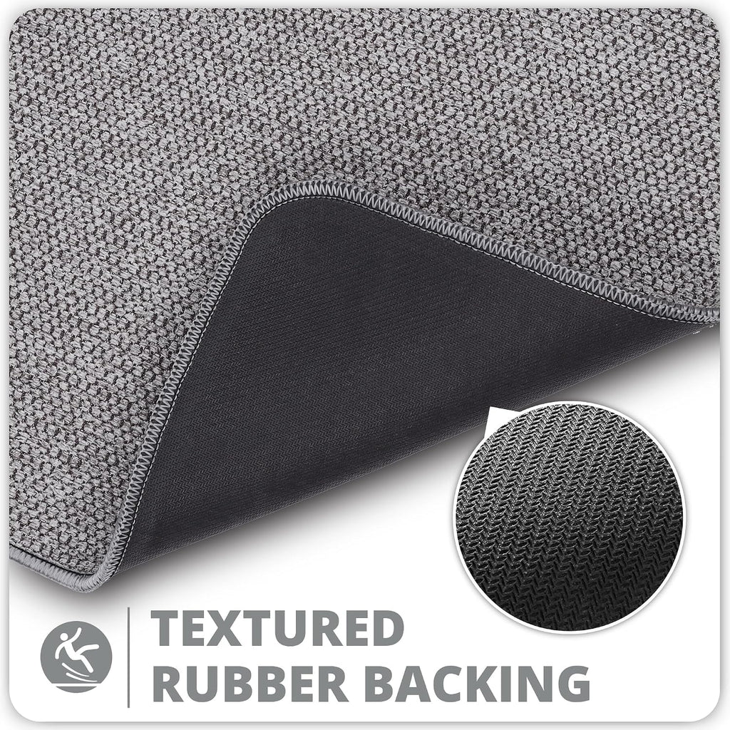 Bathroom Rugs Set 2 Pieces,Th Mats,Toilet Rugs,Quick Dry,Non-Slip,Machine Washable,Low Pile,Absorbent Bath