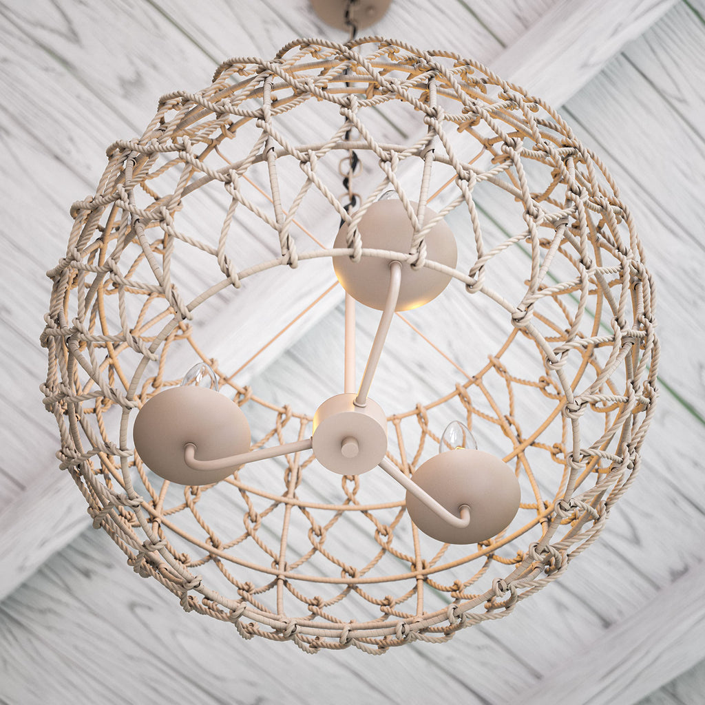 Torus Rustic Fixture, Tan