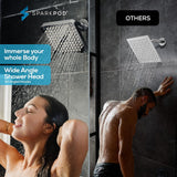 Shower Head - High Pressure Rain - Premium Quality Luxury Design