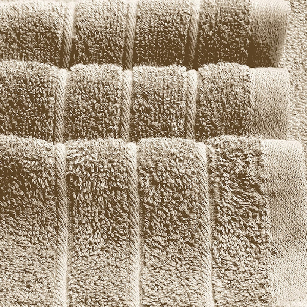 2 Piece Extra Large Bath Sheets 35 x 70 Inches, Beige | 100% Cotton, Larger & Lighter Weight, Quicker to Dry, Super
