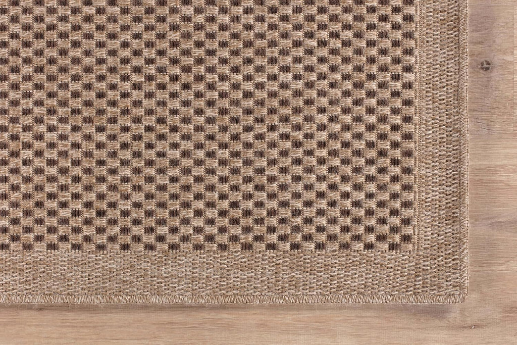 Easy Jute Rug 2x3, Indoor Outdoor Natural Color Fiber Area Rugs