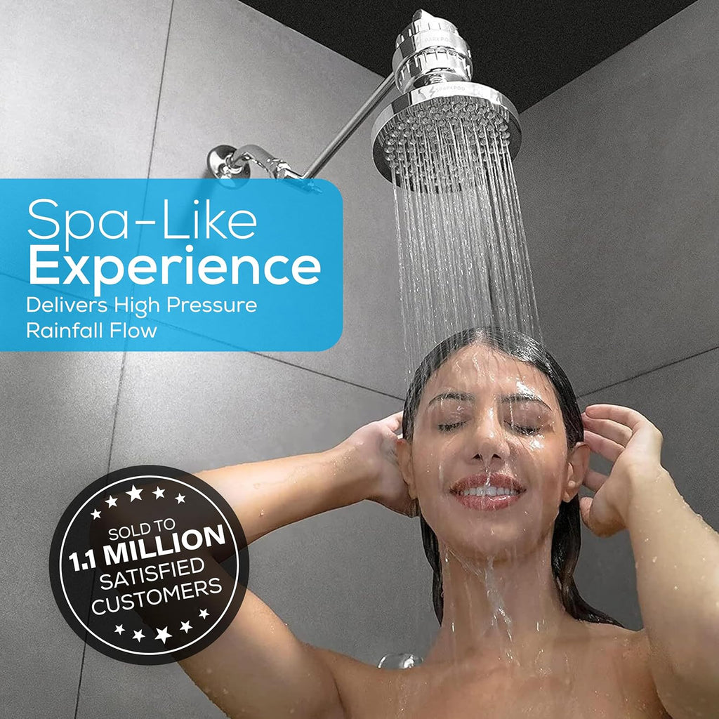 Shower Head - High Pressure Rain - Premium Quality Luxury Design