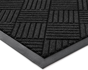 Front Door Mat, Heavy Duty Indoor Outdoor Doormat, 48" x 36" Low Profile Outdoor Mats Entrance, Stain and Fade