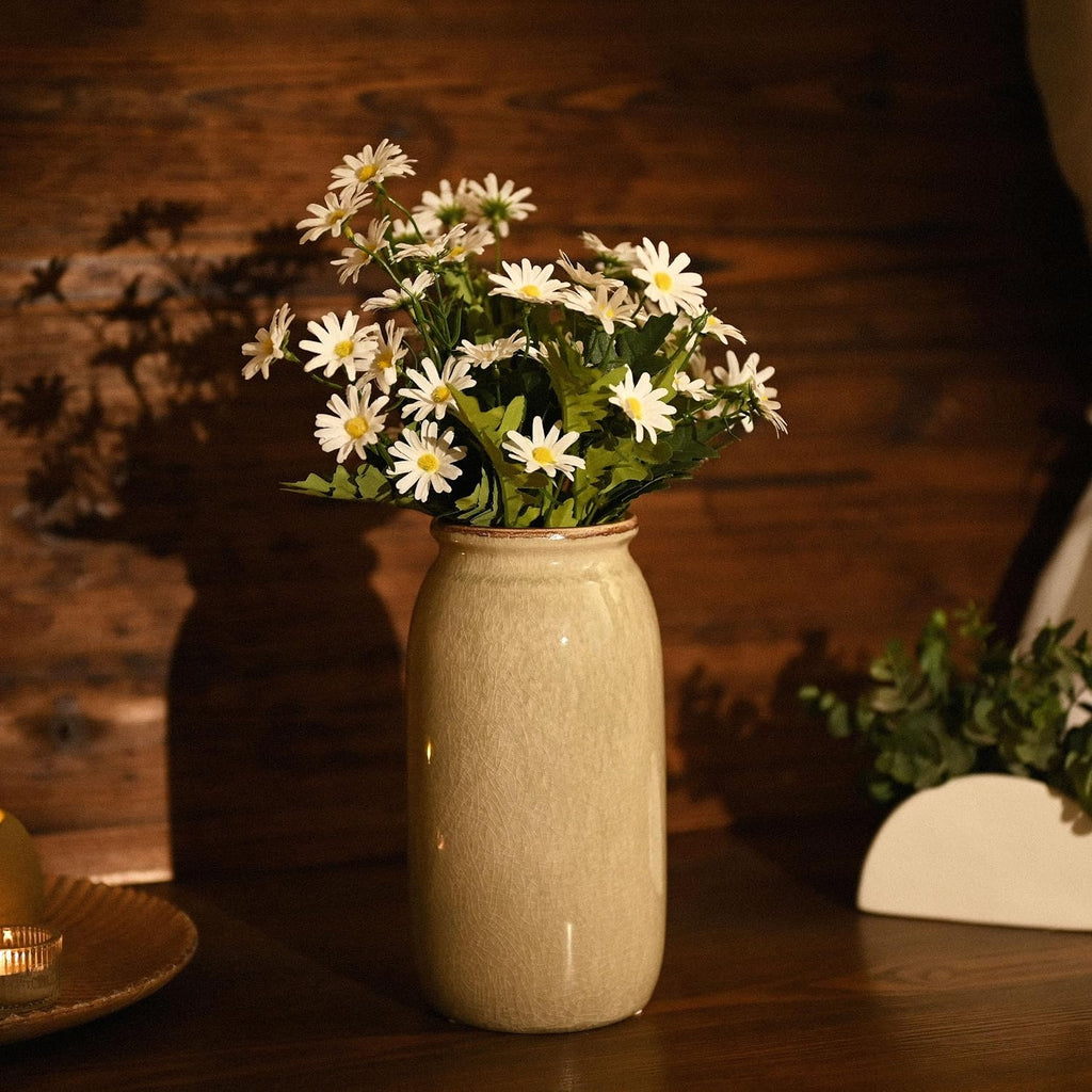 Rustic Large Green Vase