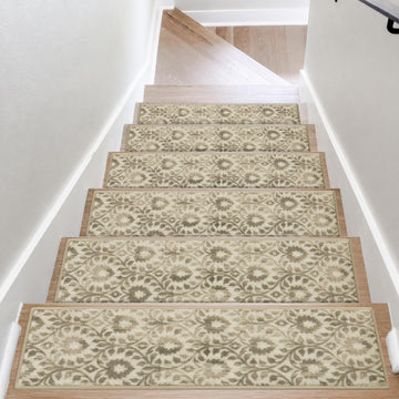 For Wooden Steps Indoor with TPE Backing, 15Pcs