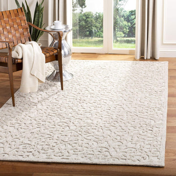 Area Rug - Trace - Large - Camel & Ivory, Handmade Wool