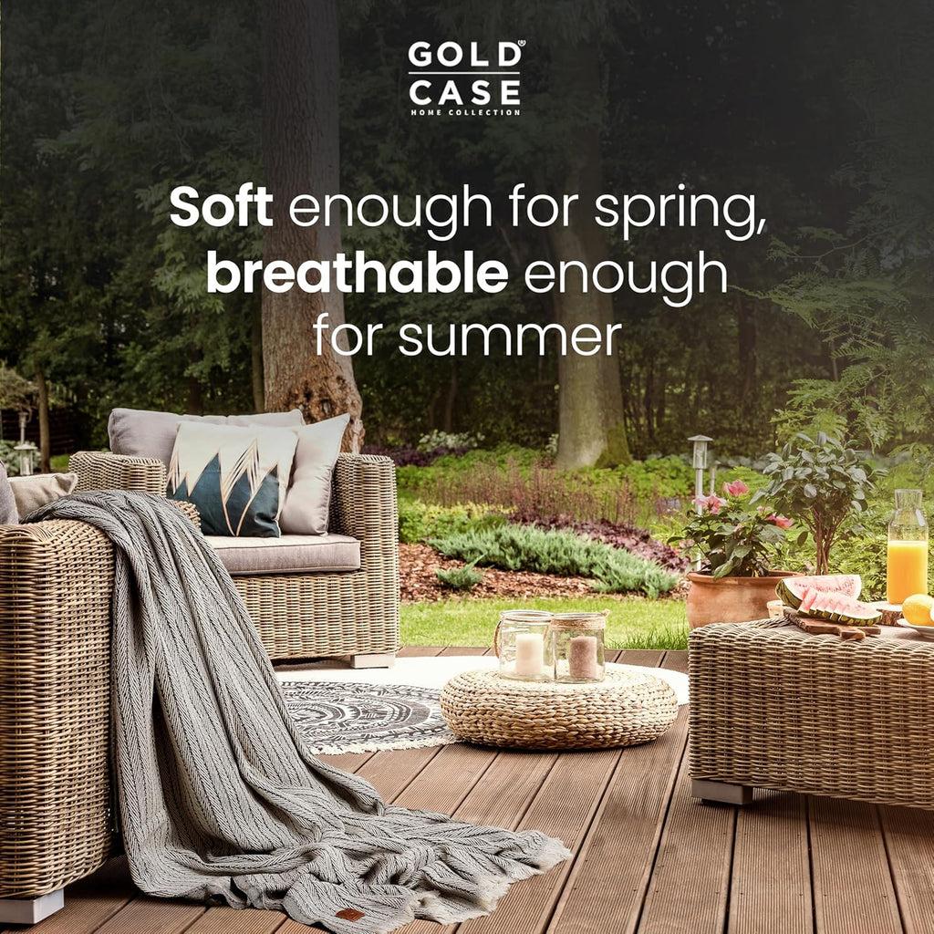 Gold Case Throw Blanket