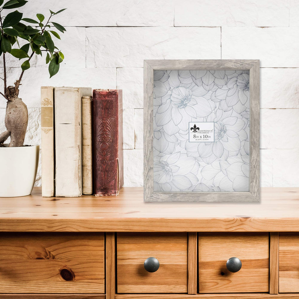 Shadow Box Frame, 8x10, Natural Gray