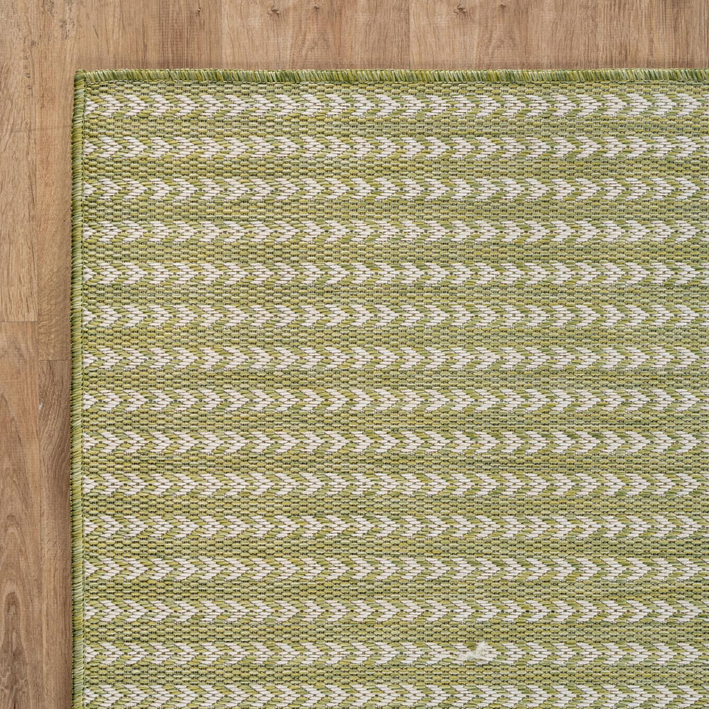Washable Outdoor Rug 5x7 Modern Area Rugs Outdoor Carpets Striped Pattern Non Shedding Waterproof Ea
