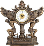 Strong Men Carrying Vessel of Harvest Clock A134-B00CXYF2ZO