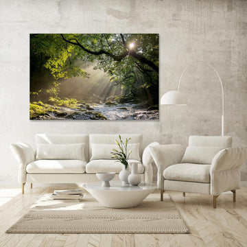 Nature Wall Art Prints - Ocean Forest Mountain Lake Canvas Landscapes - Small to Extra Large Living Room Bedroom