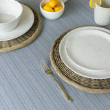 Cameron Textured Fabric Table Cloth, for Everyday Home Dining, Parties, Weddings & Holiday Tableclot