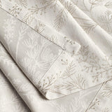 Elegant Damask Tablecloth for 8 Foot Large Rectangle Tables, Wrinkle and Stain Resistant Washable Fl
