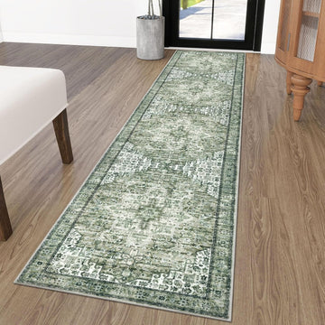 2x10 Washable Runner Rug Non Slip Soft Area Rug Kitchen