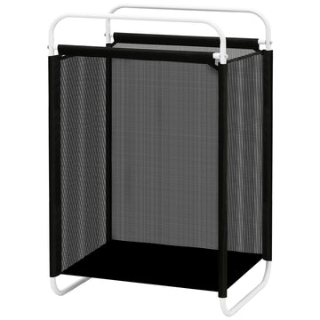 Laundry Hamper, 75L Laundry Basket with Vinyl Mesh Bag, Lightweight Portable Dirty Clothes Hamper, Laundry Bin with