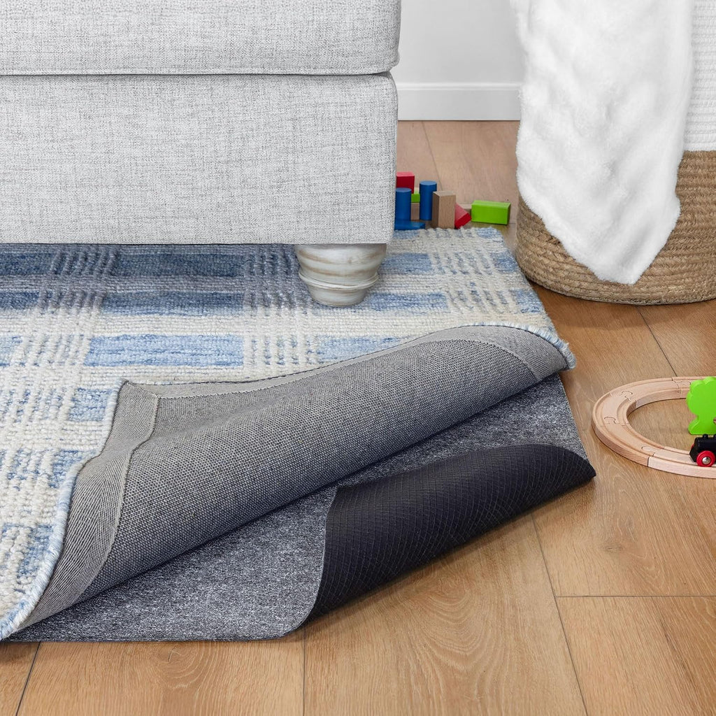 RugPro - 5'10" x 8'10" - 1/16" Thick - Felt and Rubber - Ultra Slim Non-Slip Rug Pad