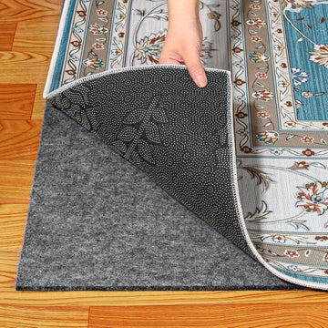 Waterproof Rug Pad 8x10 Ft, Under Area Carpet Padding, Non Slip Felt Rug Pads for Hardwood Floors, Protective
