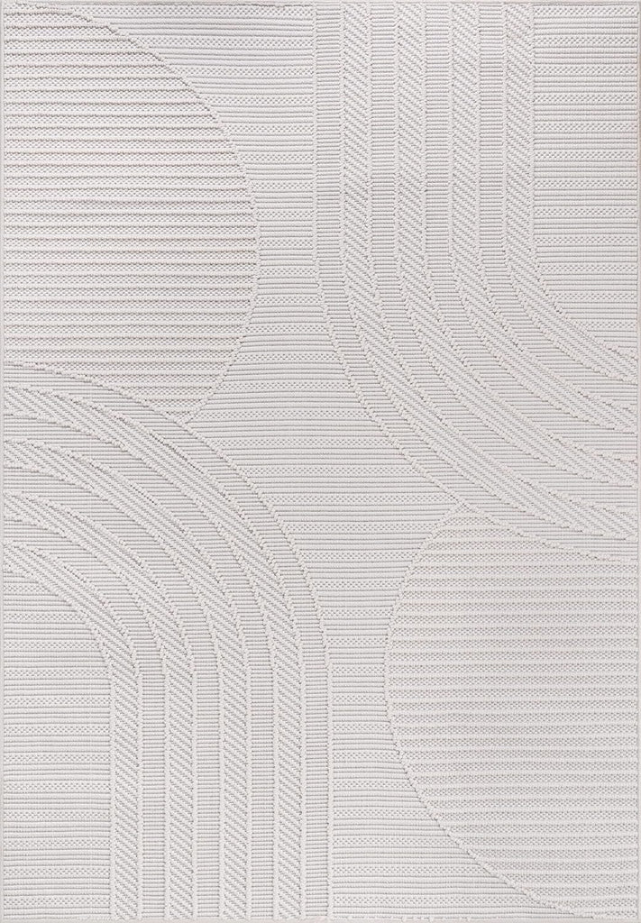 Micro Loop Rug Modern Luxury Geometric Arch Large Area Rugs Soft High and Low Pile Stain Resistant Easy-Cleaning