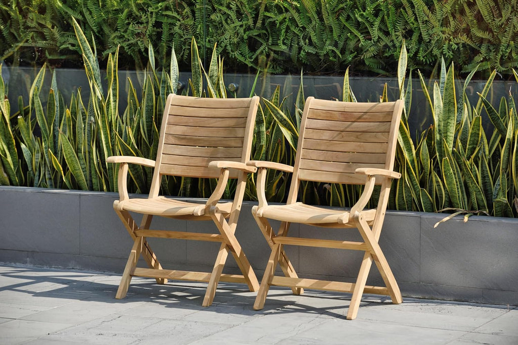 Extendable Oval Boynton Patio Dining Set, 7 Piece, Brown