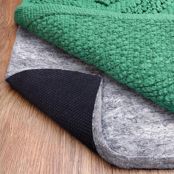 Non-Slip Rug Pad, 2x6 Runner, 0.25 inch, Felt Cushion with Real Rubber Backing, Made in the USA