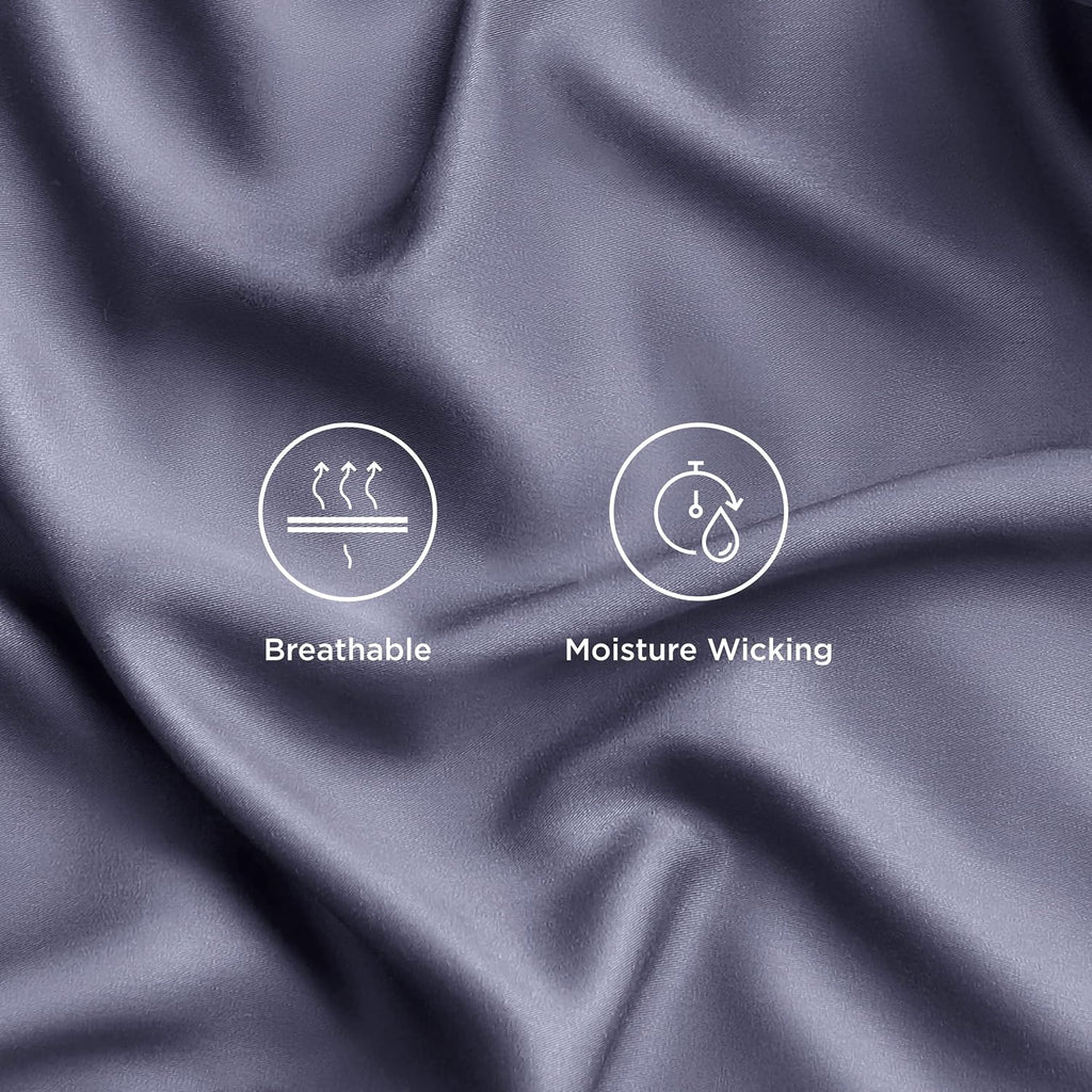 PureWoven 100% Rayon Derived from Bamboo, King Sheets Set