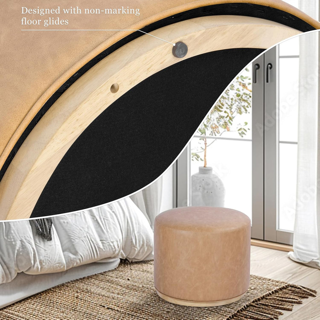 Modern Lounge Chair — Faux Leather