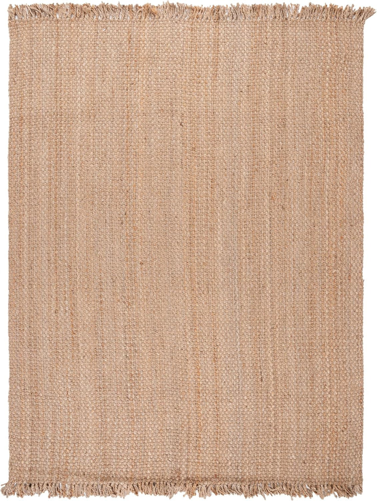Natural Fiber Area Rug - 9' x 12', Natural, Handmade Tassel Jute