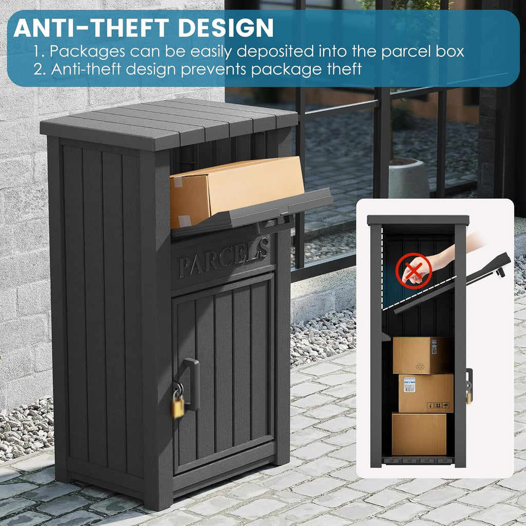 Package Delivery Box Theft Large Parcel Drop Box (60 Gallon)