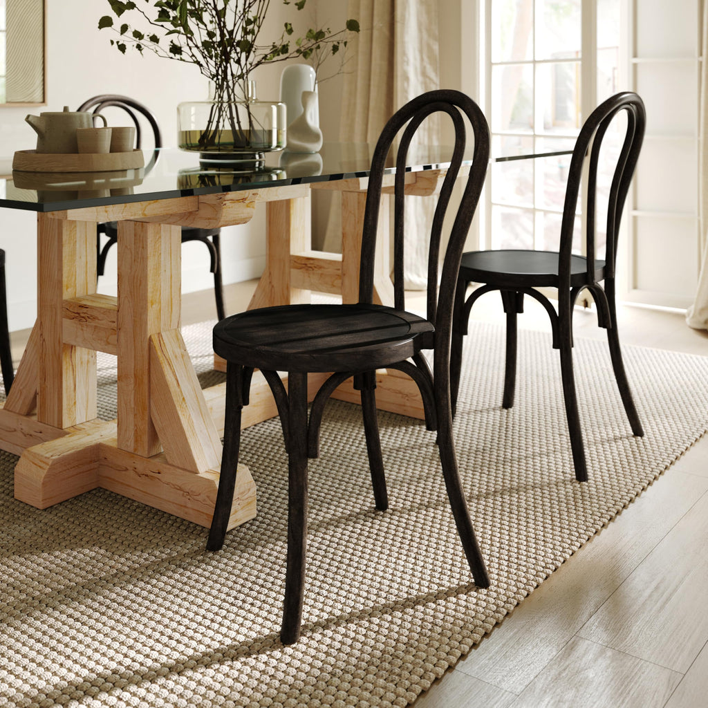 Commercial Grade Wood Stackable Thonet Dining Chair