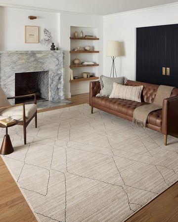 Darby Sand/Charcoal 7'- Area Rug