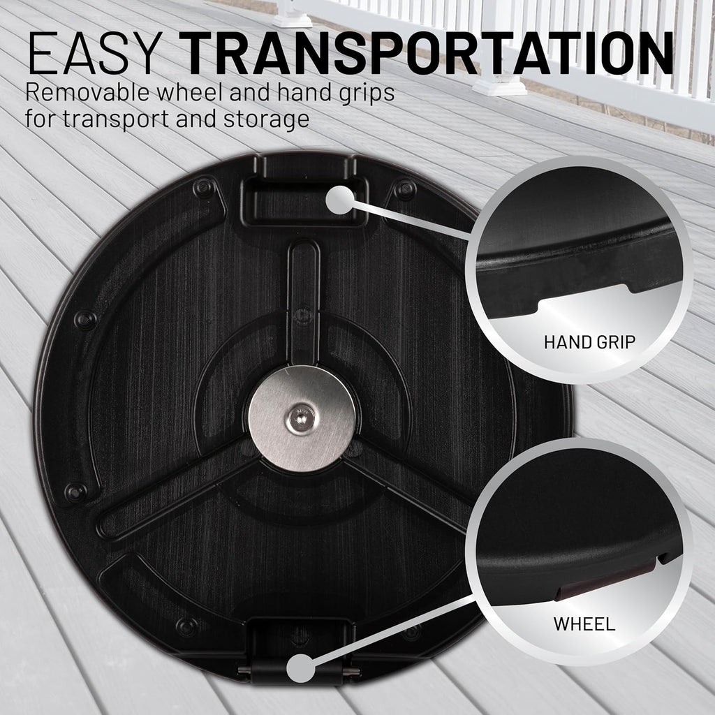 80lb Free Standing Umbrella Base