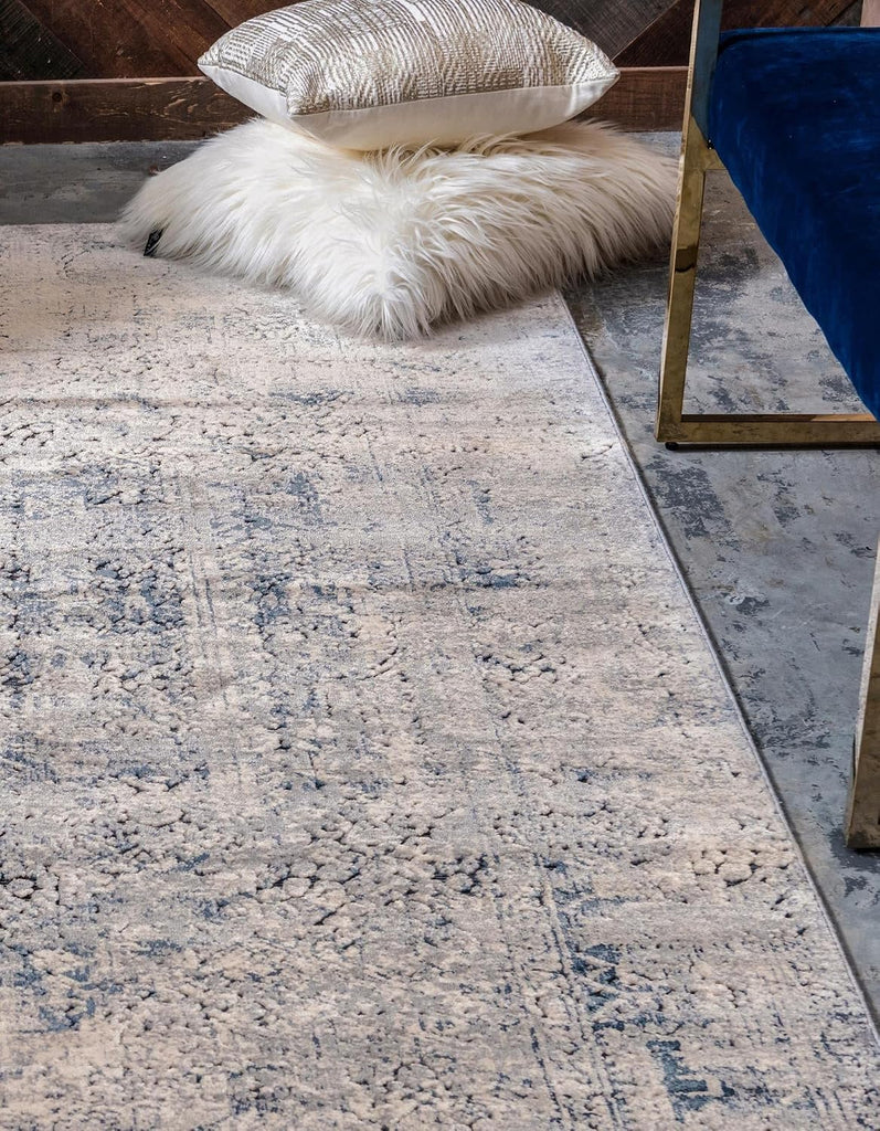 Eliza Rug - 10' x 14' 5 Gray Low Rug