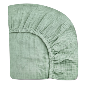 Muslin Crib Sheets, 28" x 52", Fitted Baby Mattress Sheets