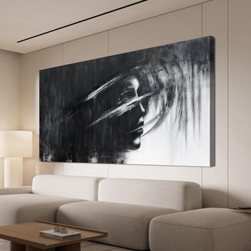 Canvas Wall Art Decor Black and White Abstract Wall Art Prints Wall Art Artwork for Walls Art Work for Wall Decor