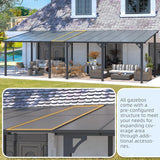 16' x 8' Gazebo Outdoor Pergola for Patio
