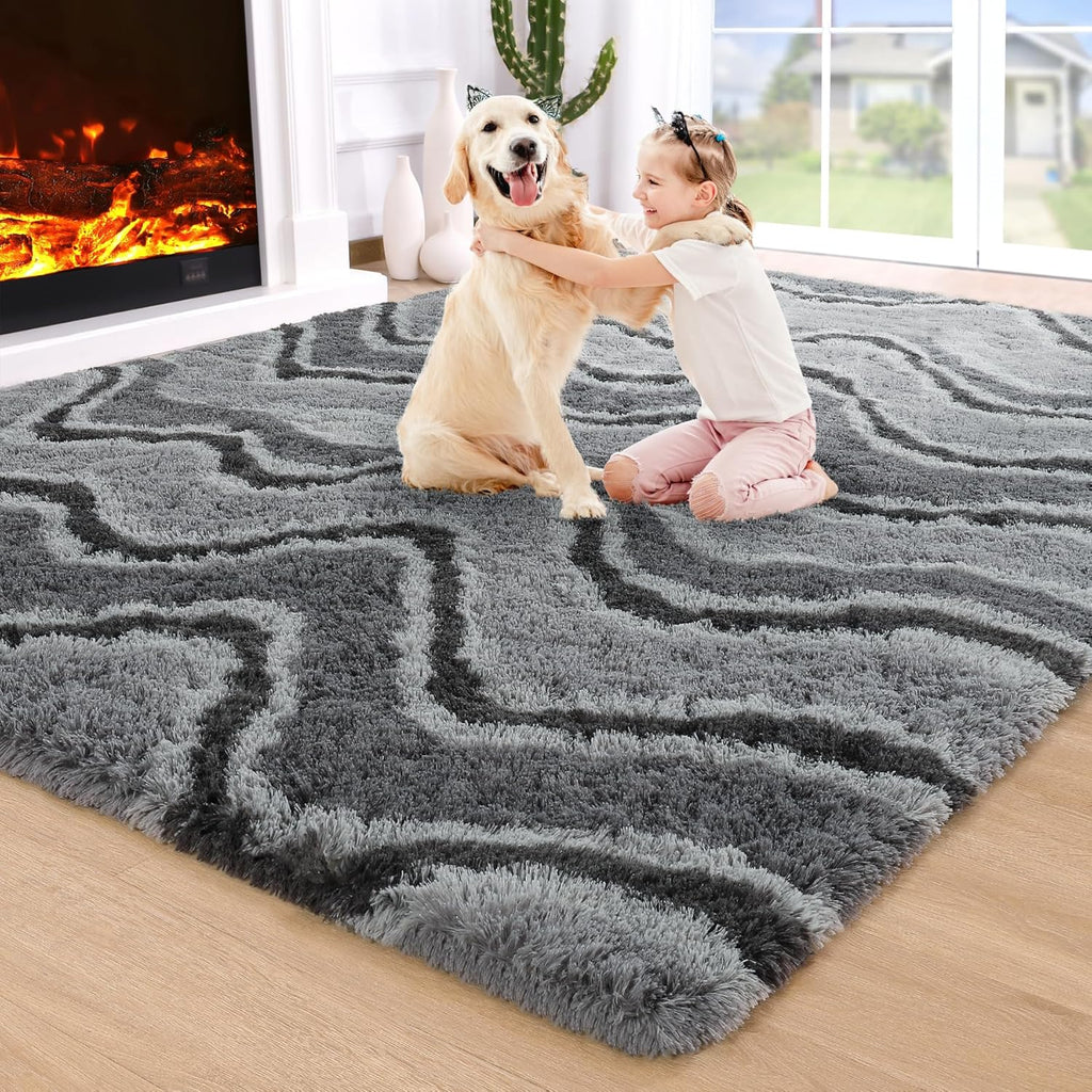 Large Grey Area Rug