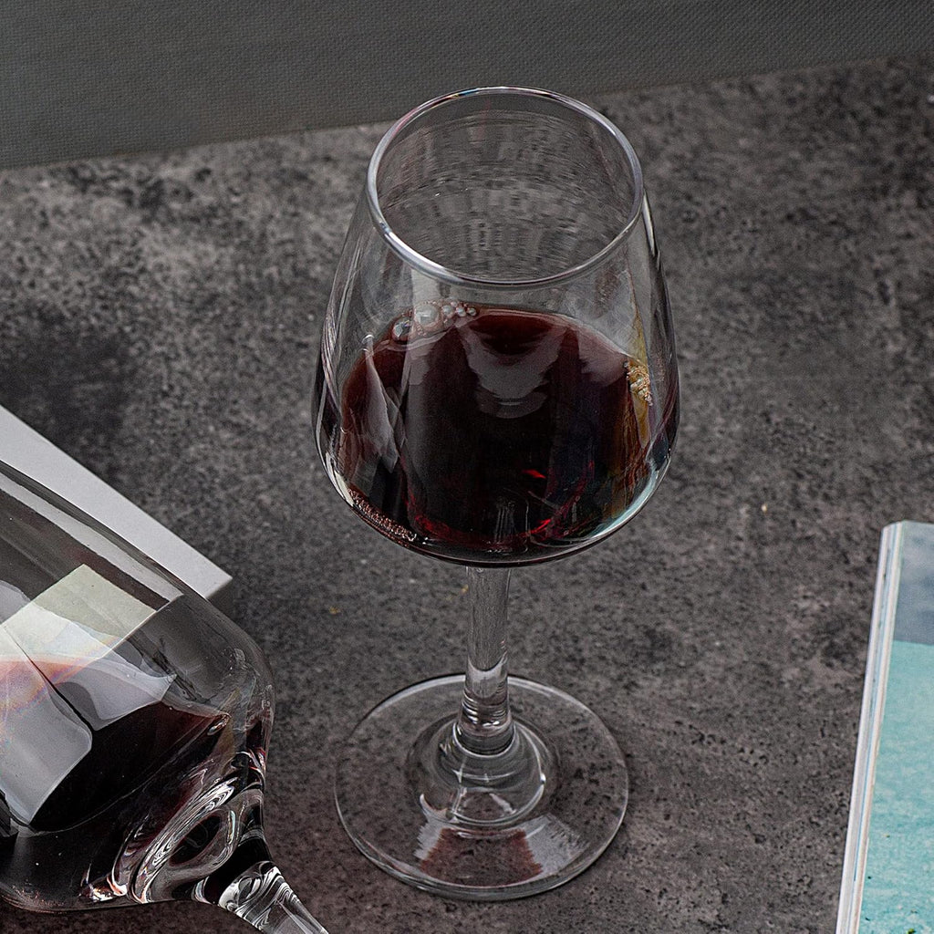 Wine Glasses Set of 12, 12 Oz Classic Red or White Wine Glass with Stem, Perfect Use, Dishwasher Safe