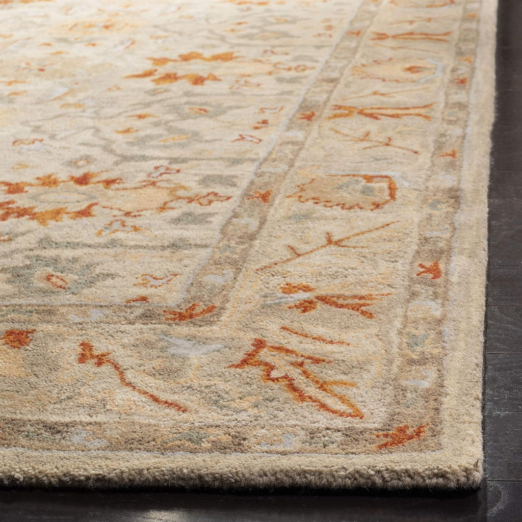 Antiquity Area Rug - 9' x 12', Beige & Multi, Handmade Traditional Oriental Wool