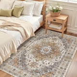 Area Rug 3x5, Washable Vintage Entryway Rugs