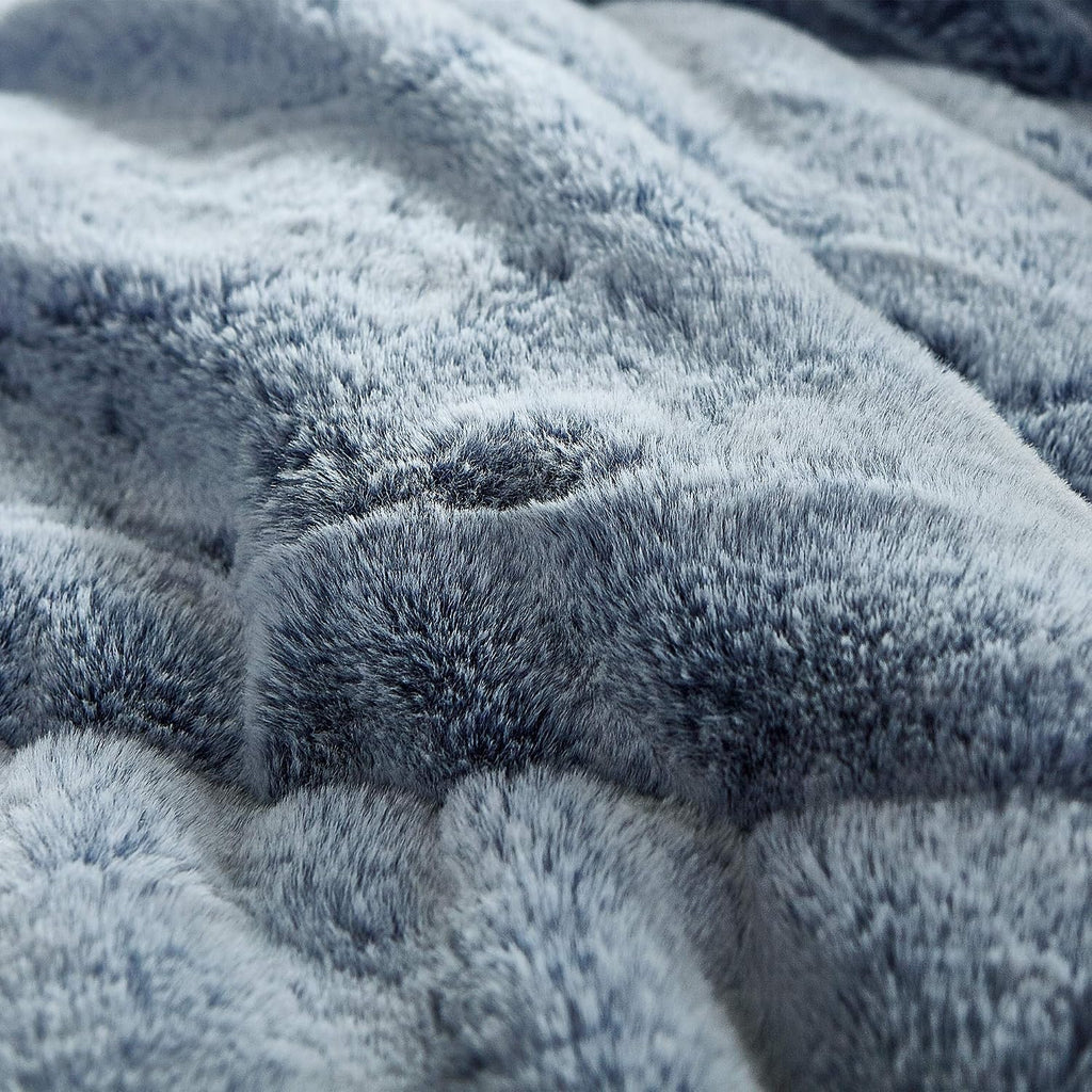 Aww Buddy - Coma Inducer Oversized King Comforter Set - Dark Denim Blue