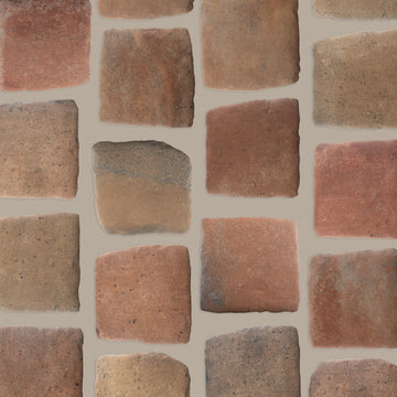 Benisa Cotto 5-7/8" x 5-7/8" Porcelain Floor and Wall Tile