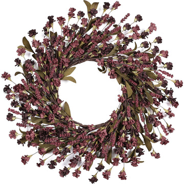 Fall Wreath, 24 Inch Fall Wreaths for Front Door