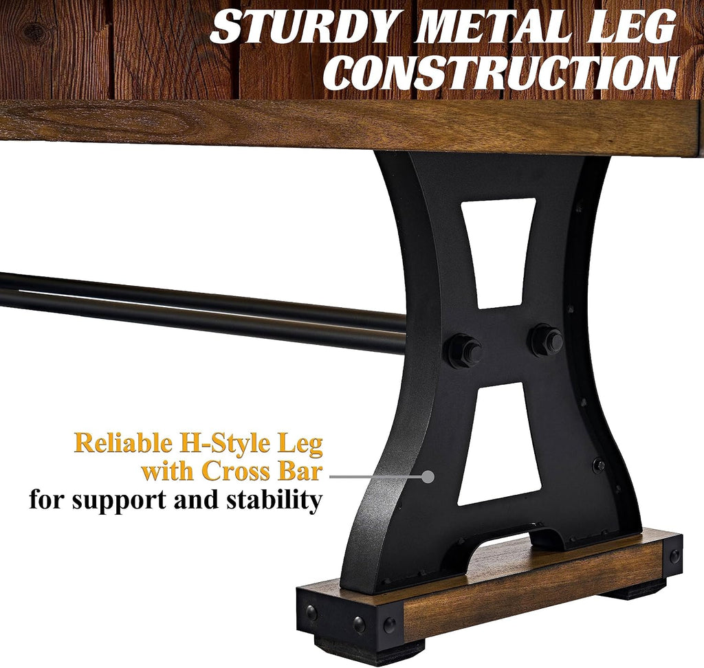 12' Coventry Scratch-Resistant Shuffleboard Table | 12ft industrial-style shuffleboard, scratch-resistant playfield