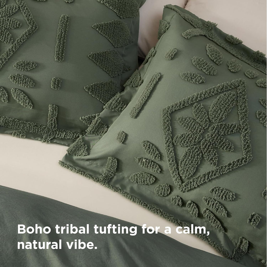Boho Duvet Cover, Soft & Comfortable Elegant Design Boho Bedding for Decoration, Machine Washable Comforter