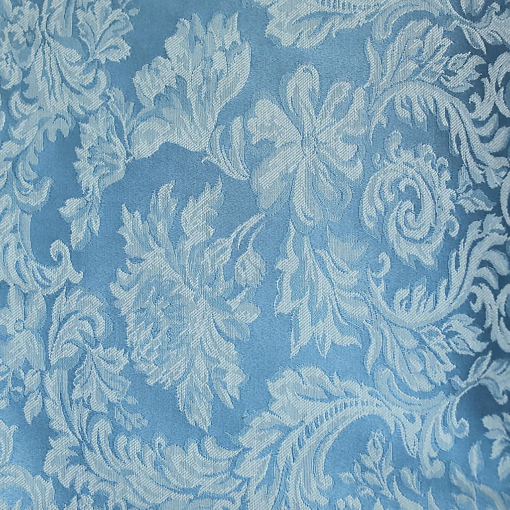 Miranda 60 x 108-Inch Rectangular Damask Tablecloth Slate Blue