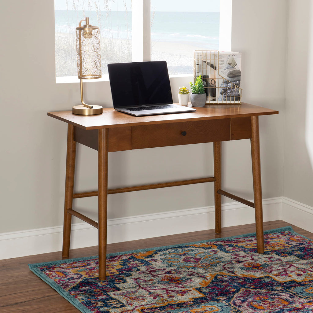 Melissa Mid Century Walnut Desk