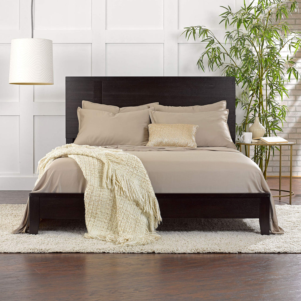Sheets 100% Genuine Bamboo Viscose, King, Sand