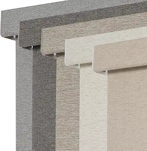Blackout Roller Shades for Window Blinds,Cordless,Linen Fabric,Thermal Insulated Fabric UV Protection